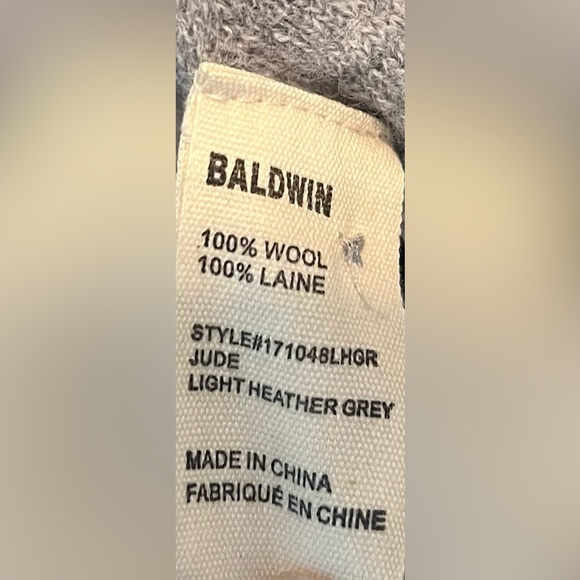 Baldwin Gray Men's Sweater - Picture 4 of 4